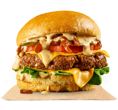 Chicken Fillet Burger with Buffalo Sauce